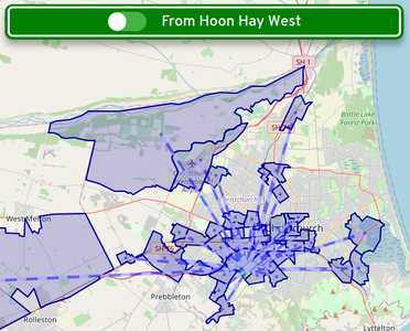 Commuters travelling from Hoon Hay West